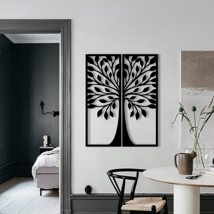 Wallity Efsane Accesorio de Pared de Metal Negro Wallity Efsane Accesorio de Pared de Metal Negro